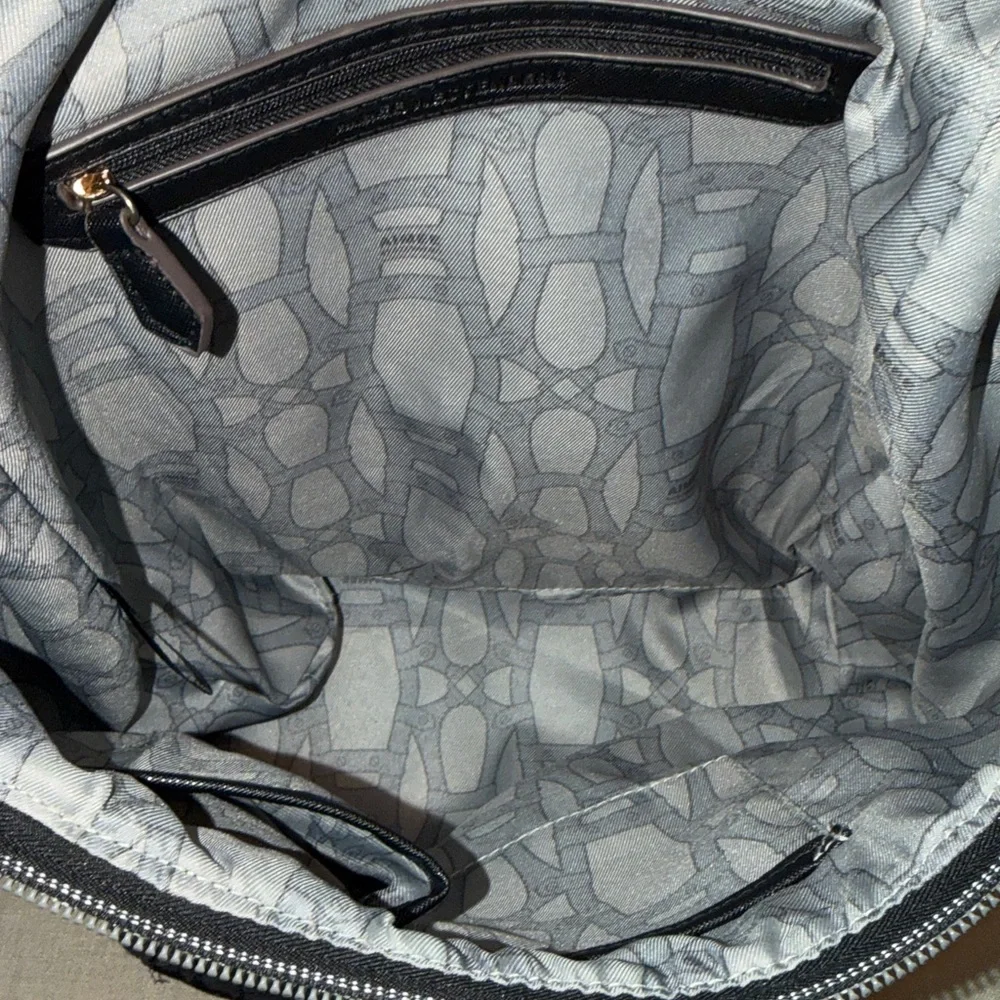 Aimee Kestenberg Quilted “Sardinia” Nylon Black Backpack